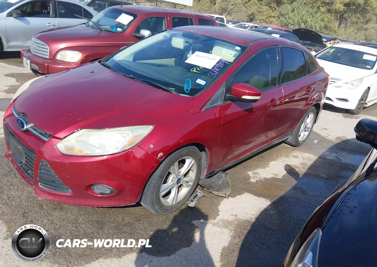 2013 Ford Focus Se VIN:1FADP3F2XDL318919 - 2
