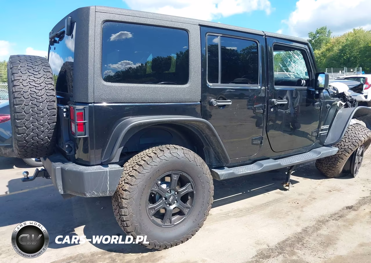 2018 Jeep Wrangler Jk Unlimited Sport S 4X4 VIN:1C4BJWDG0JL804279 - 4
