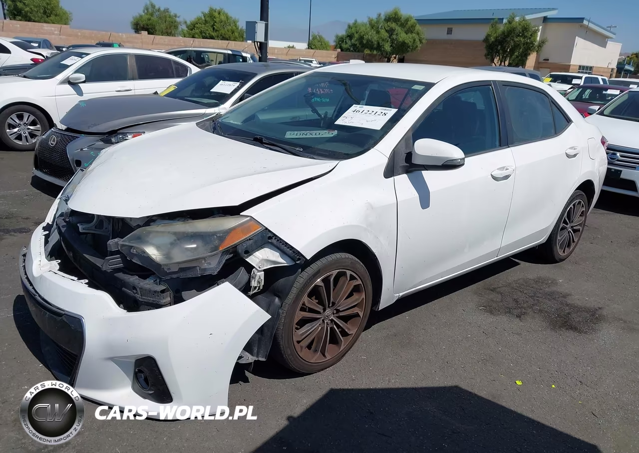 2016 Toyota Corolla S Plus VIN:5YFBURHE0GP520037 - 2