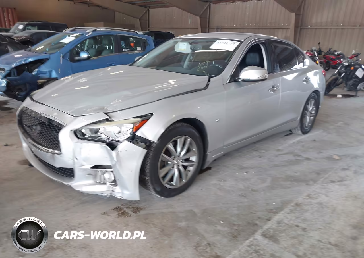 2015 Infiniti Q50 Premium VIN:JN1BV7AR5FM404576 - 2