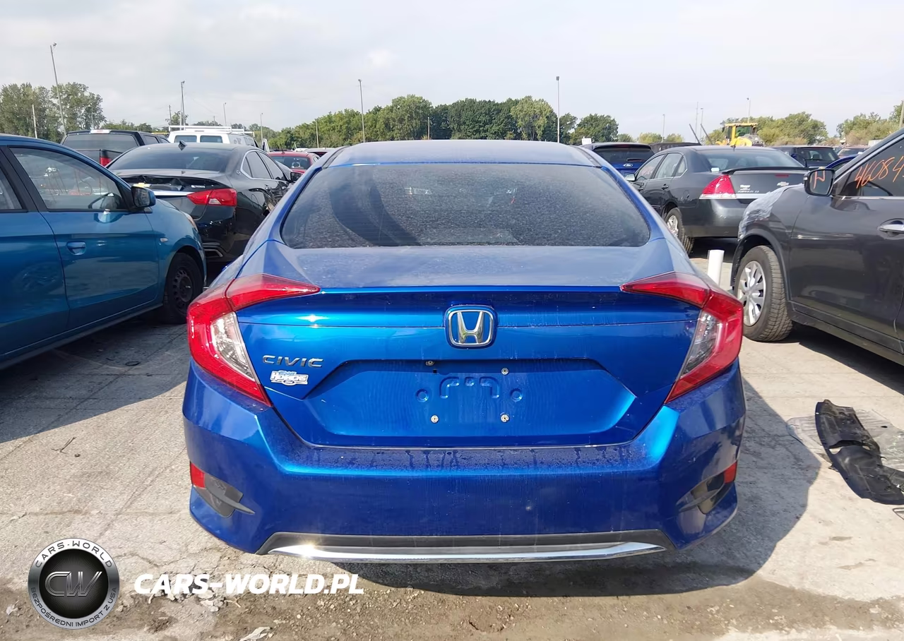 2019 Honda Civic Lx VIN:19XFC2F60KE022888 - 17