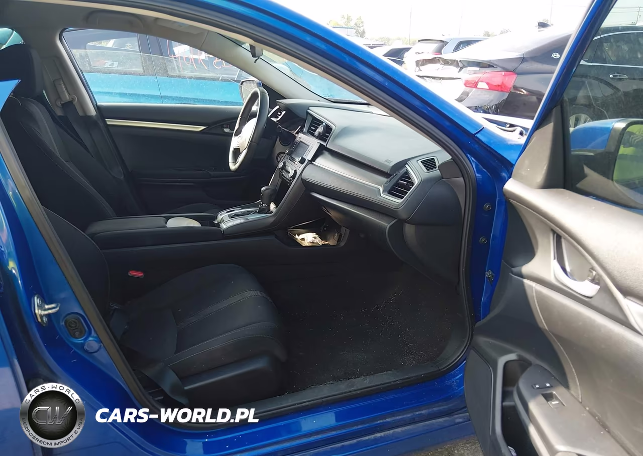 2019 Honda Civic Lx VIN:19XFC2F60KE022888 - 5