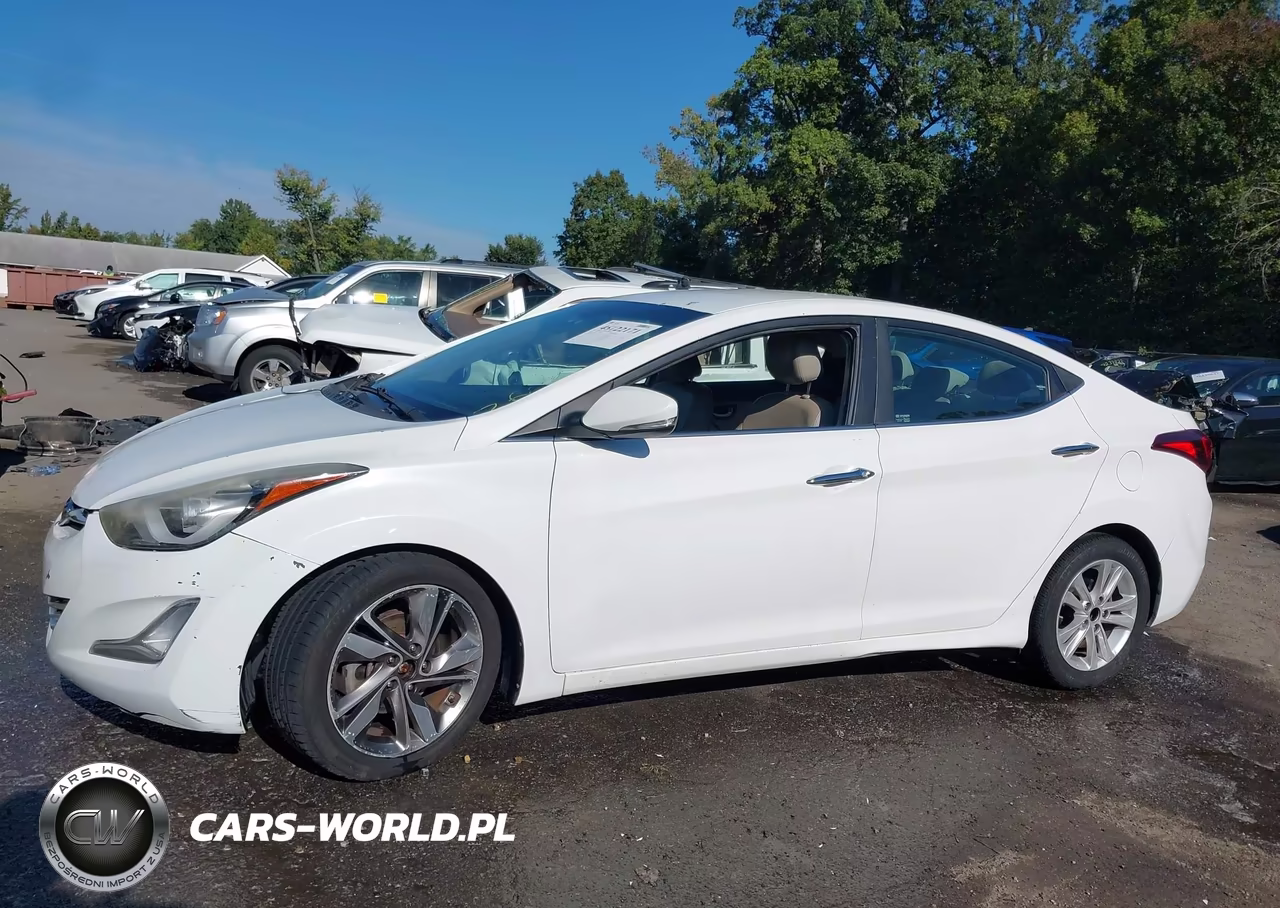 2014 Hyundai Elantra Limited VIN:5NPDH4AE6EH460222 - 14