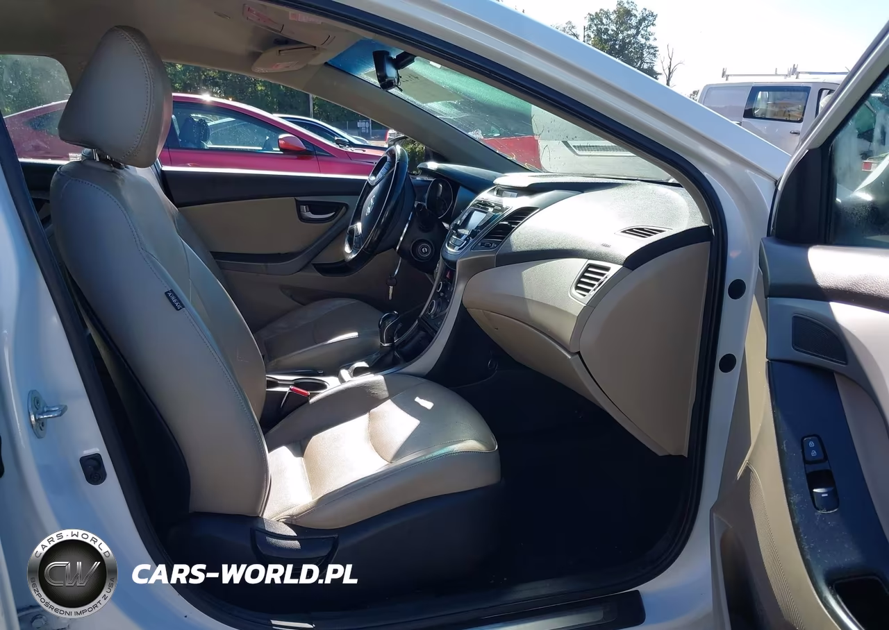 2014 Hyundai Elantra Limited VIN:5NPDH4AE6EH460222 - 5