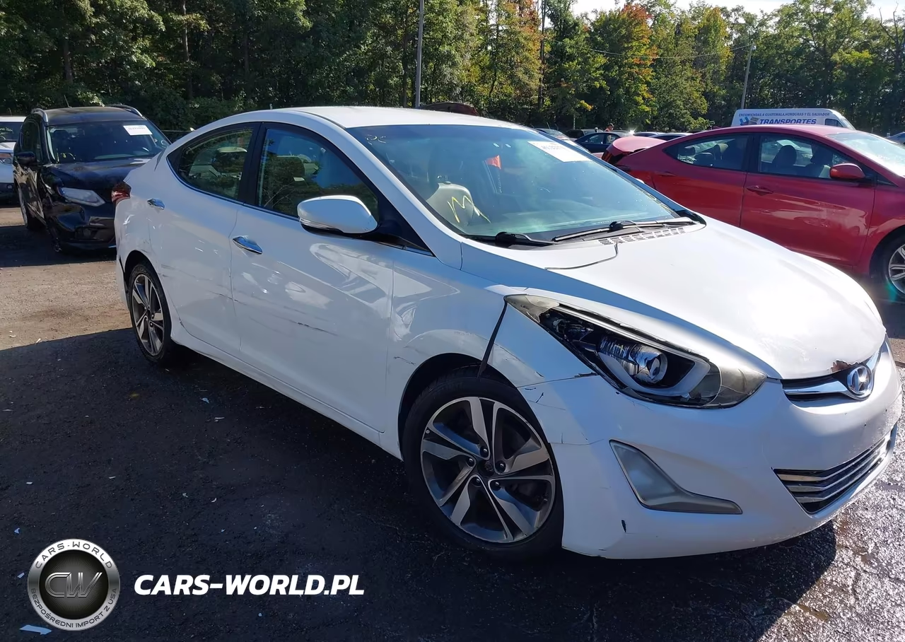2014 Hyundai Elantra Limited VIN:5NPDH4AE6EH460222 - 6