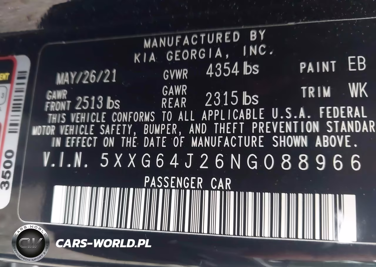 2022 Kia K5 Gt-Line VIN:5XXG64J26NG088966 - 9