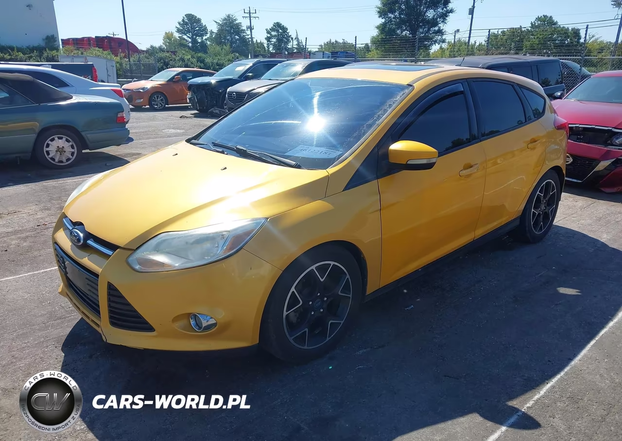 2012 Ford Focus Se VIN:1FAHP3K21CL407395 - 2