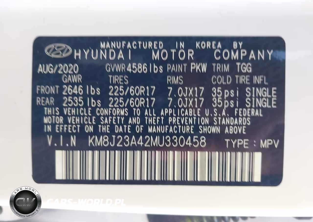 2021 Hyundai Tucson Se VIN:KM8J23A42MU330458 - 9