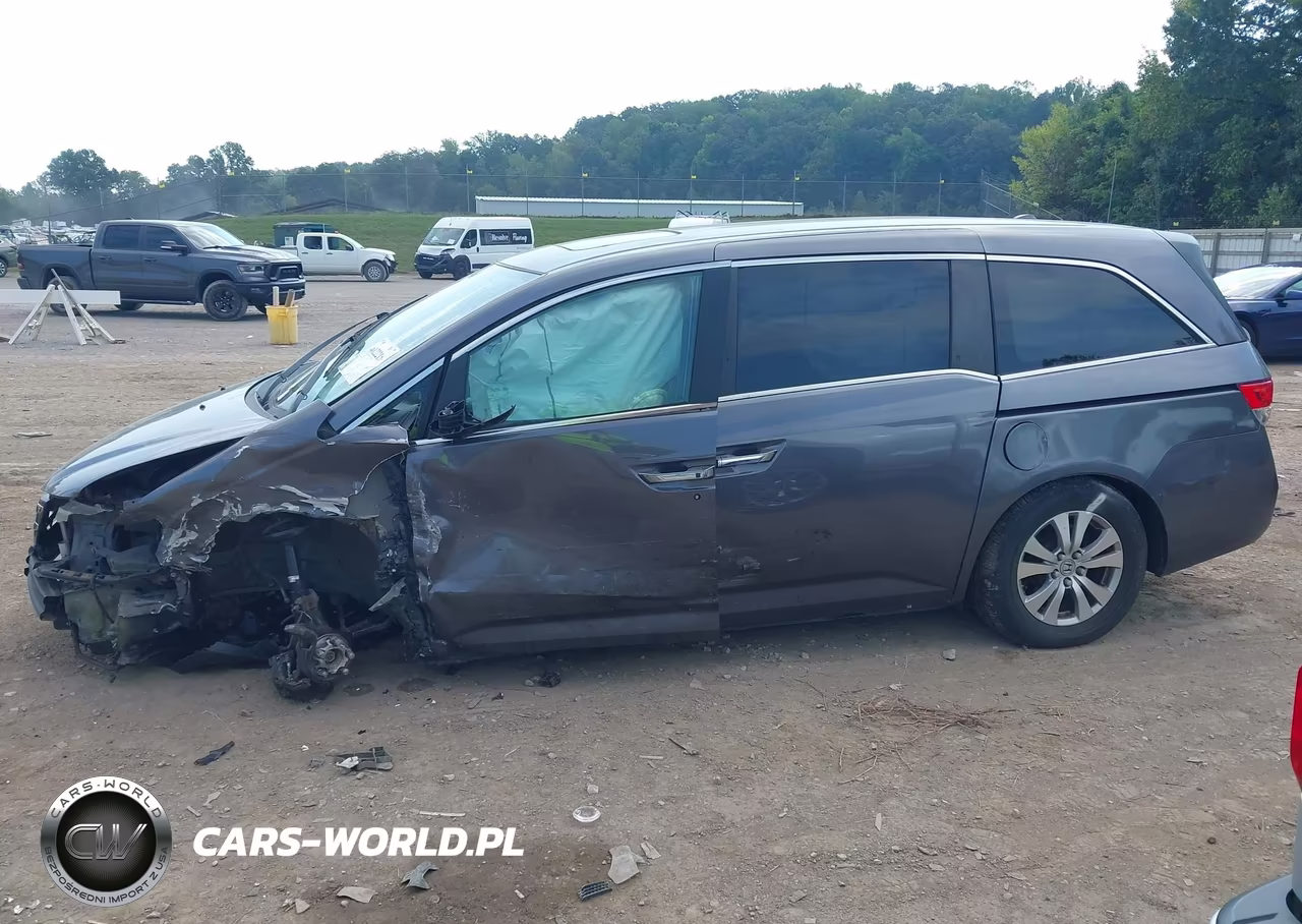 2015 Honda Odyssey Ex-L VIN:5FNRL5H66FB054336 - 14