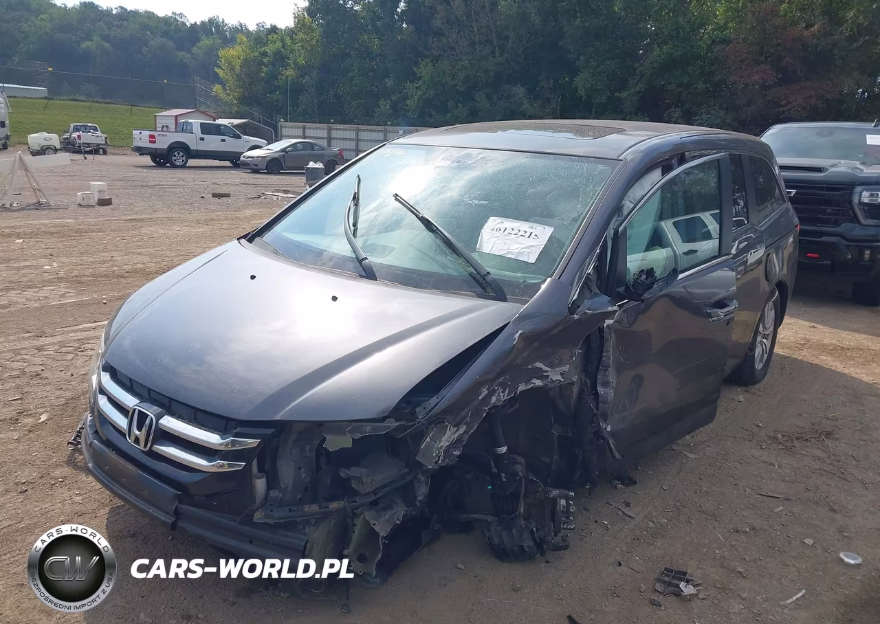 2015 Honda Odyssey Ex-L VIN:5FNRL5H66FB054336 - 2