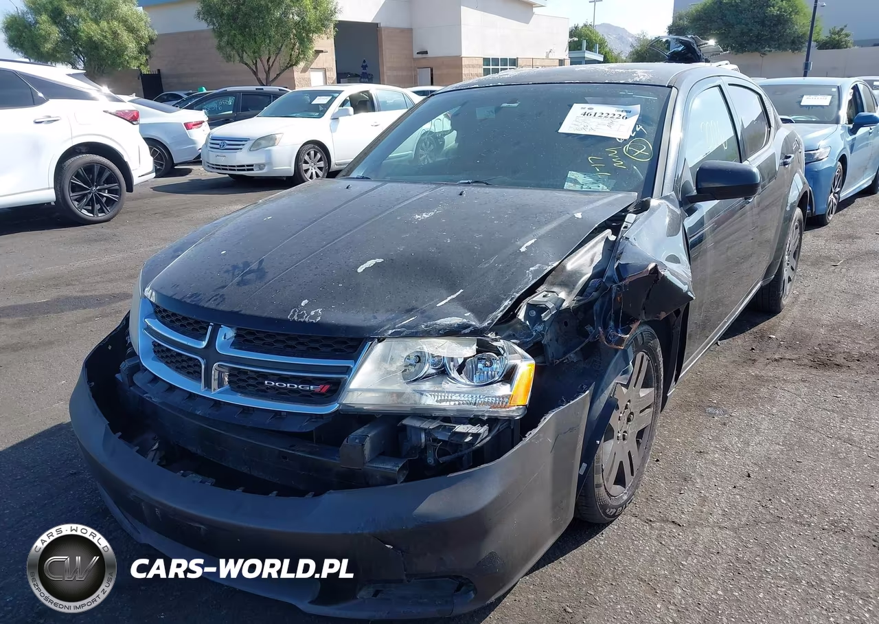 2014 Dodge Avenger Se VIN:1C3CDZAB2EN133136 - 2
