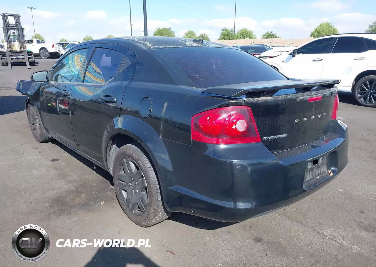 2014 Dodge Avenger Se VIN:1C3CDZAB2EN133136 - 3