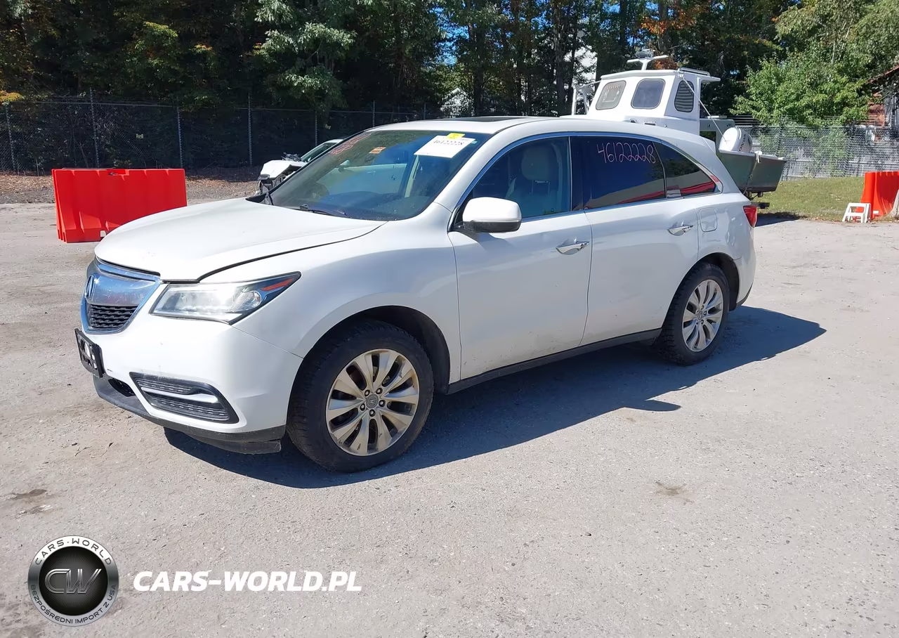 2014 Acura Mdx Technology Package VIN:5FRYD4H46EB011808 - 2