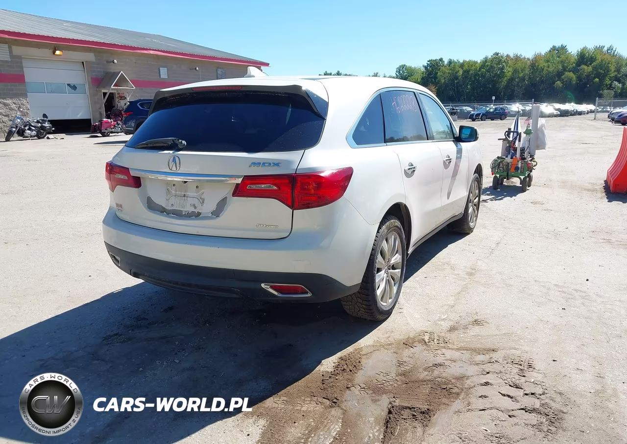 2014 Acura Mdx Technology Package VIN:5FRYD4H46EB011808 - 4
