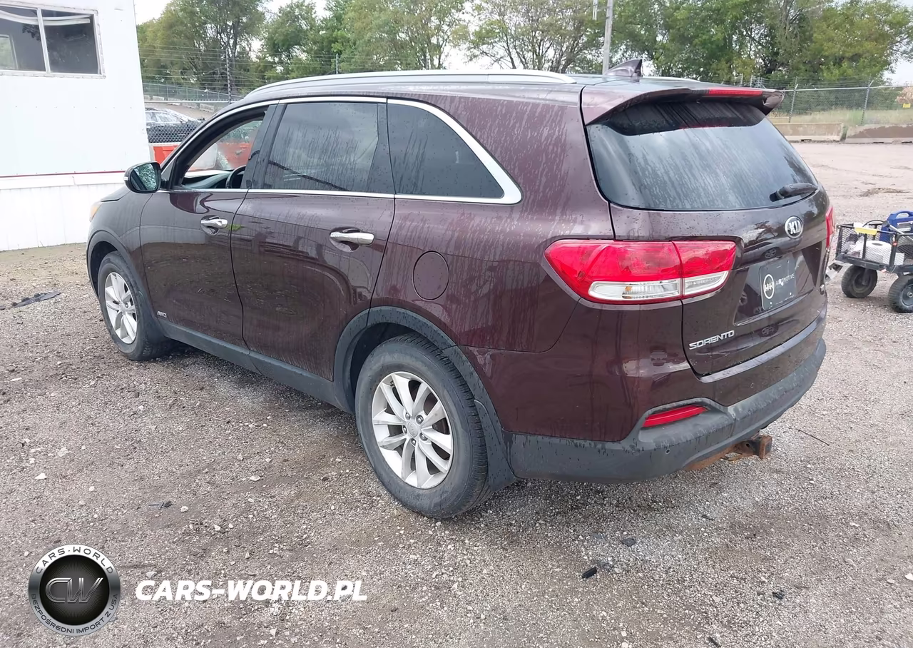 2016 Kia Sorento 2.4L Lx VIN:5XYPGDA36GG069810 - 3