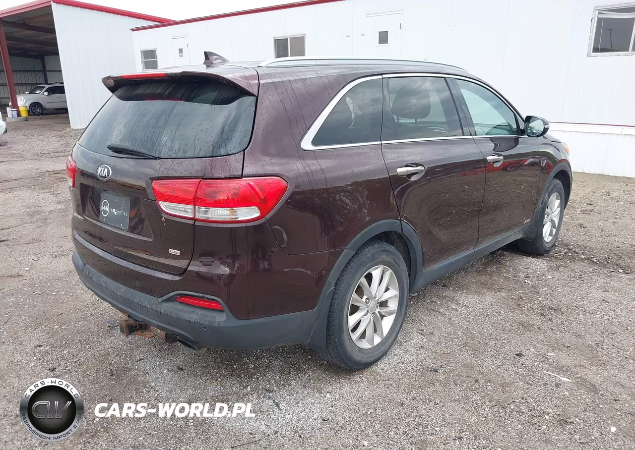 2016 Kia Sorento 2.4L Lx VIN:5XYPGDA36GG069810 - 4