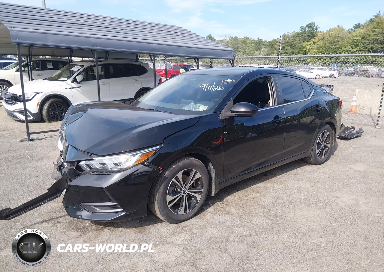 2021 Nissan Sentra Sv Xtronic Cvt VIN:3N1AB8CVXMY310143 - 2