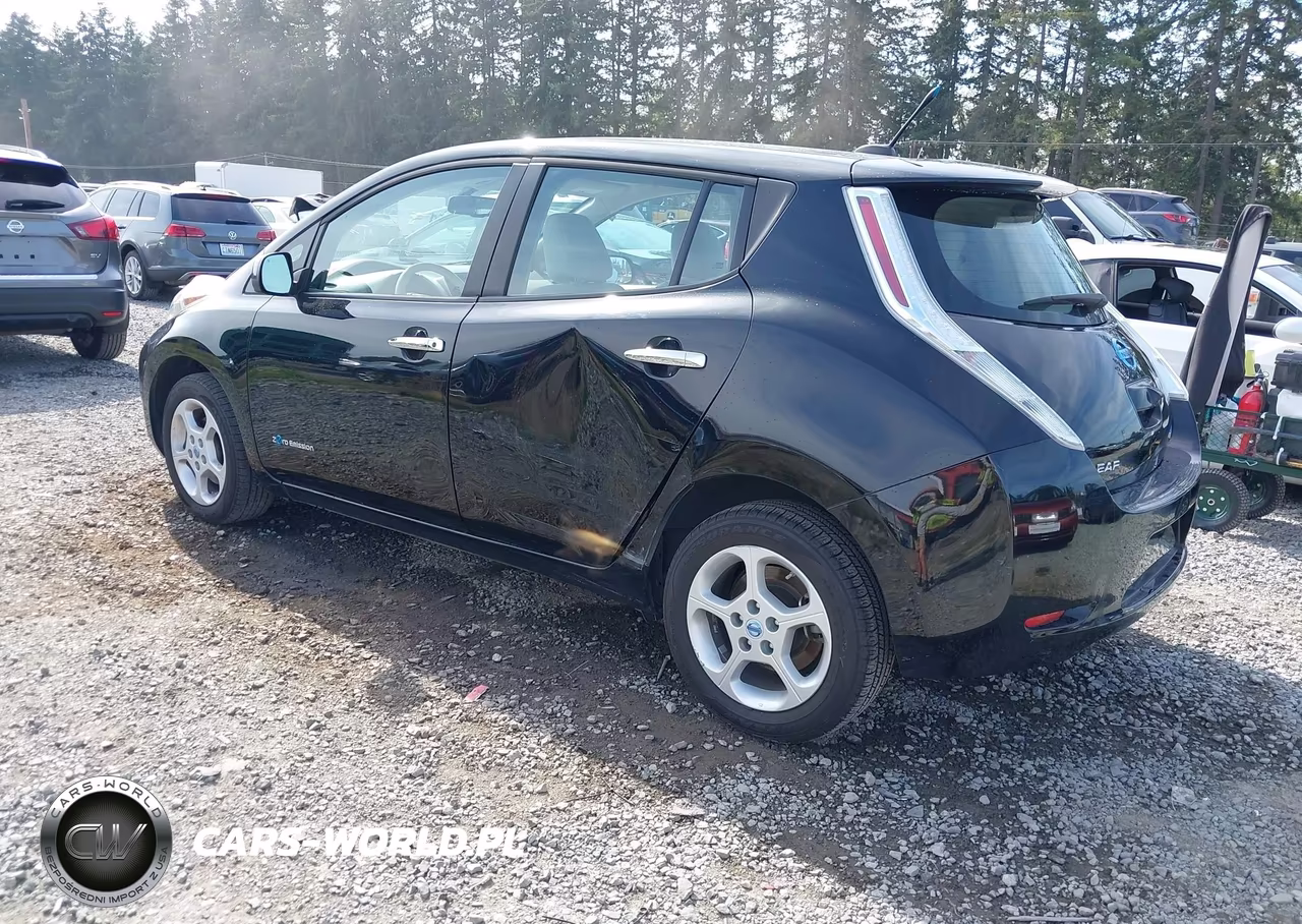 2013 Nissan Leaf S-Sv-Sl VIN:1N4AZ0CP1DC414045 - 3