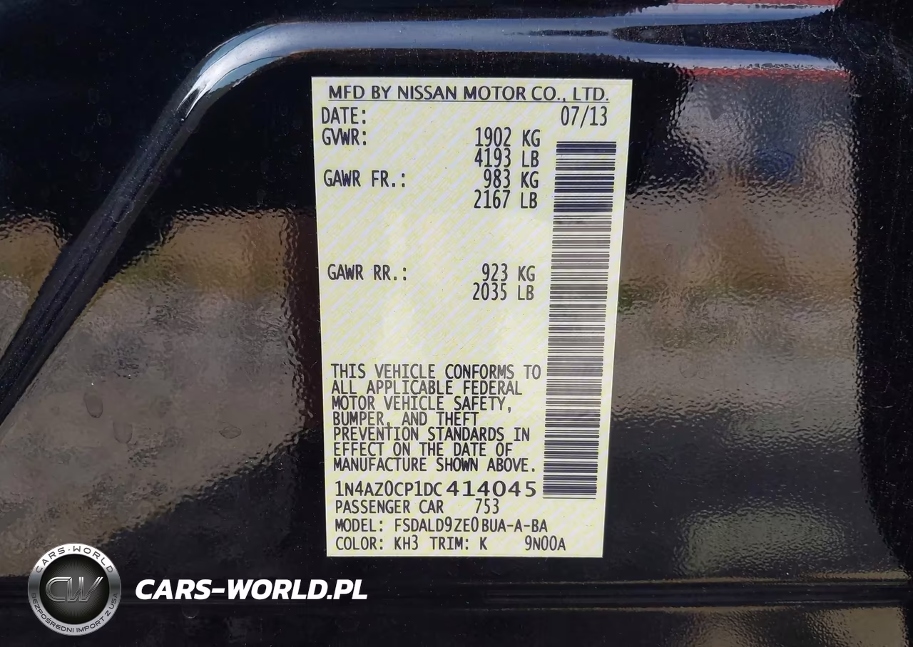2013 Nissan Leaf S-Sv-Sl VIN:1N4AZ0CP1DC414045 - 9