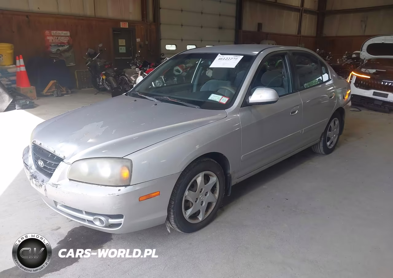 2005 Hyundai Elantra Gls-Gt VIN:KMHDN46D75U039300 - 2