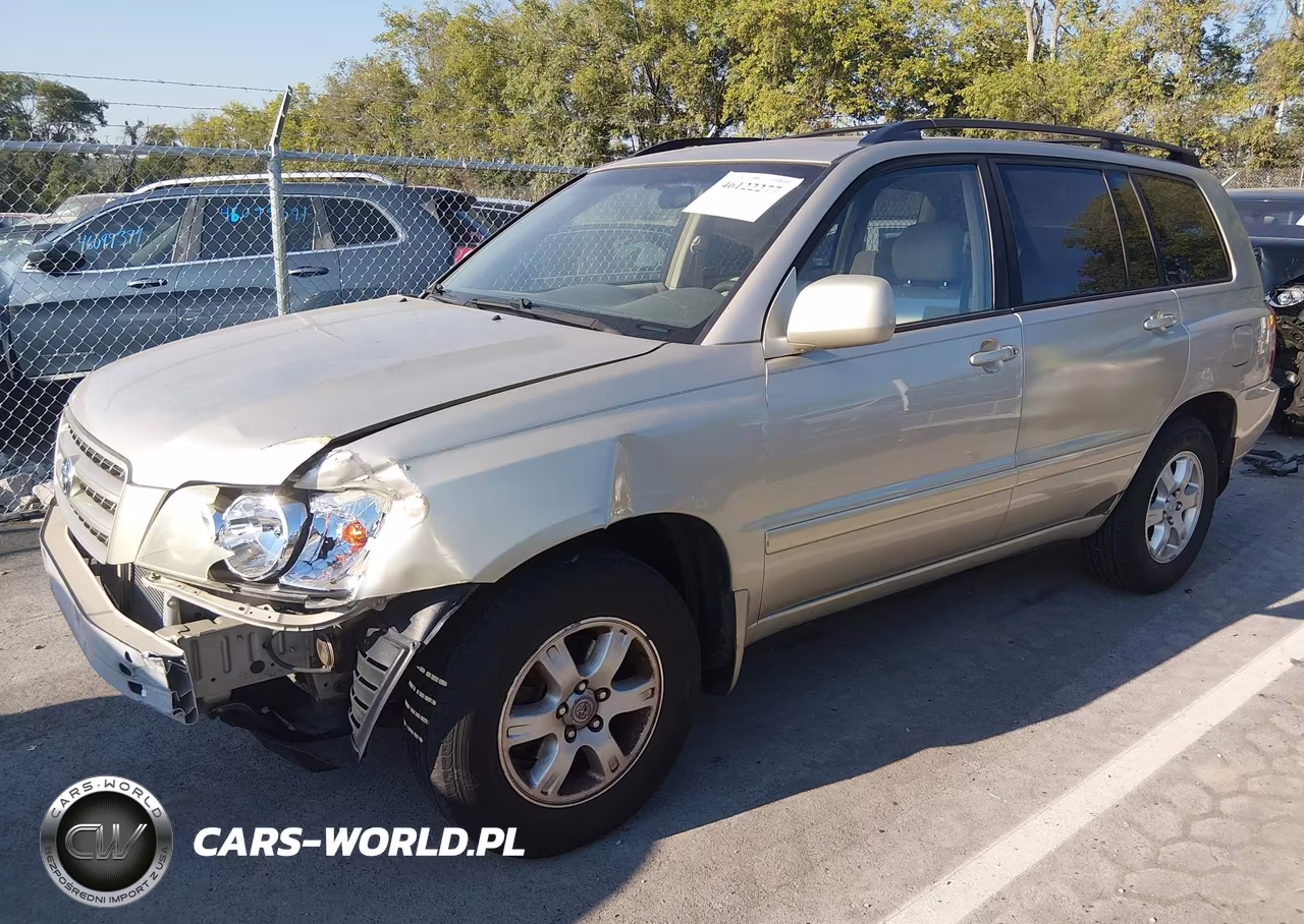 2003 Toyota Highlander V6 VIN:JTEGF21A030078987 - 2