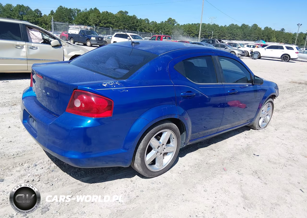 2012 Dodge Avenger Se VIN:1C3CDZAB7CN265029 - 4