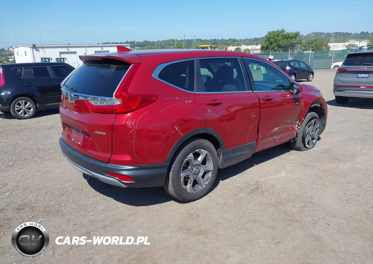 2018 Honda Cr-V Ex VIN:2HKRW2H53JH609184 - 4