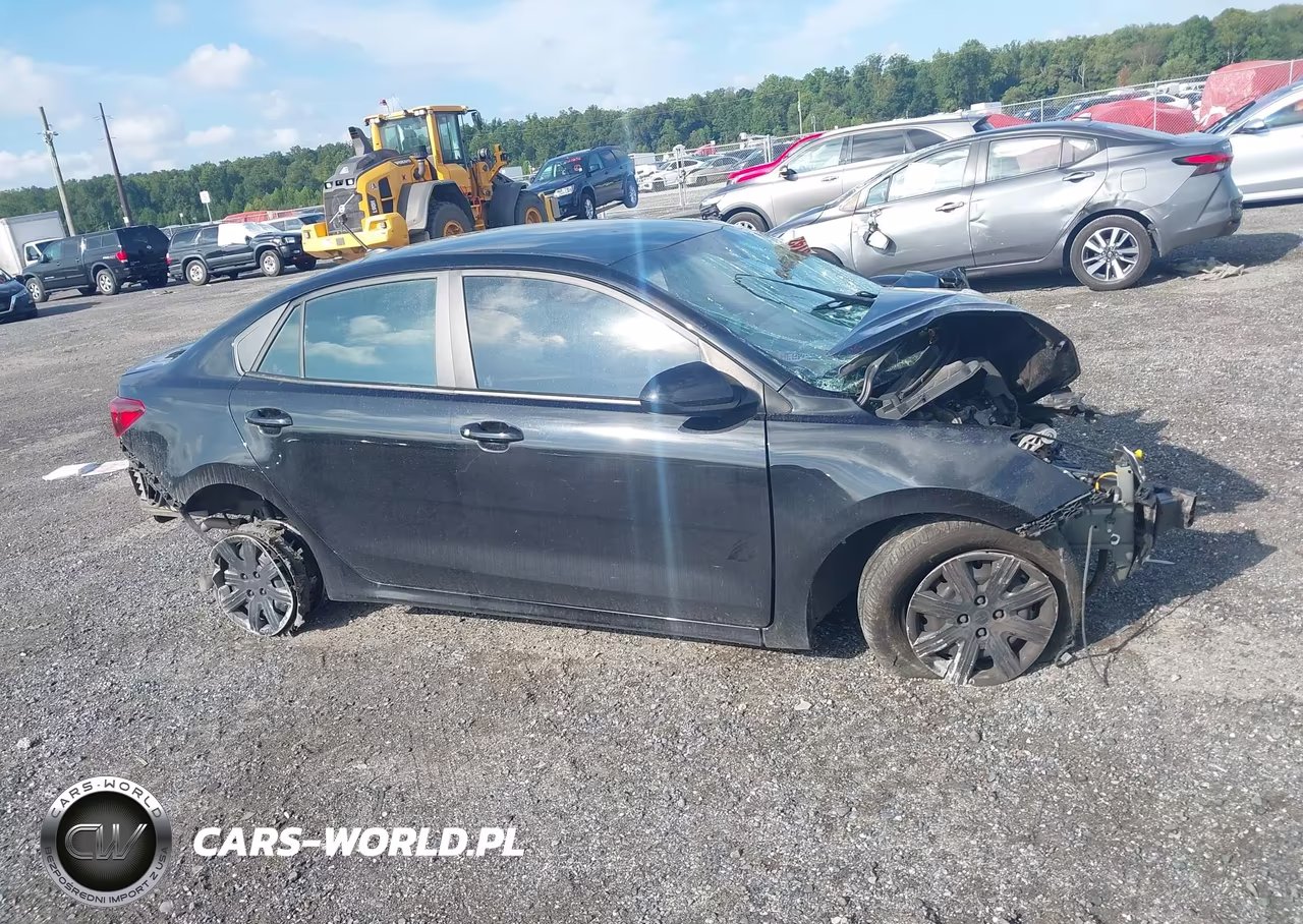 2022 Kia Rio Lx VIN:3KPA24AD3NE437125 - 12
