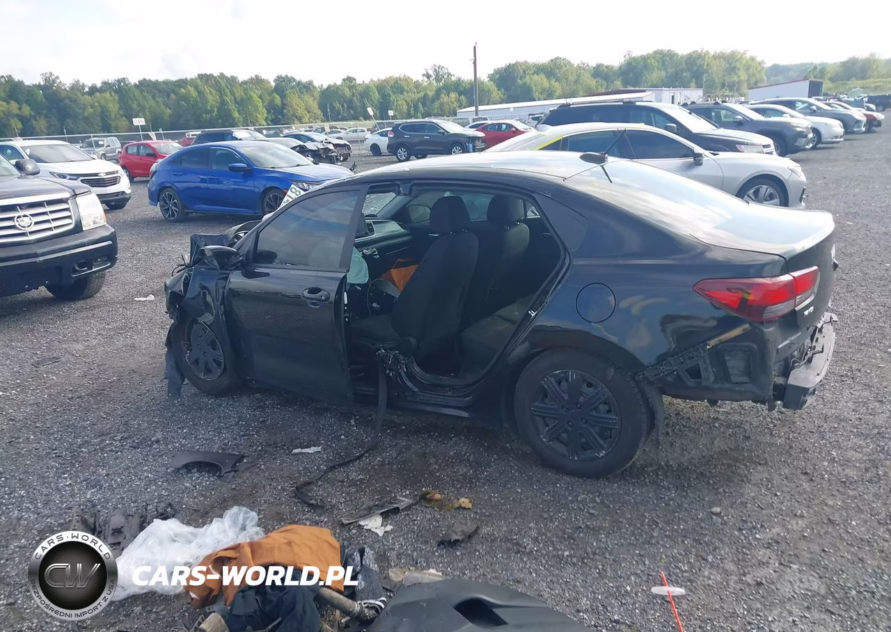 2022 Kia Rio Lx VIN:3KPA24AD3NE437125 - 13