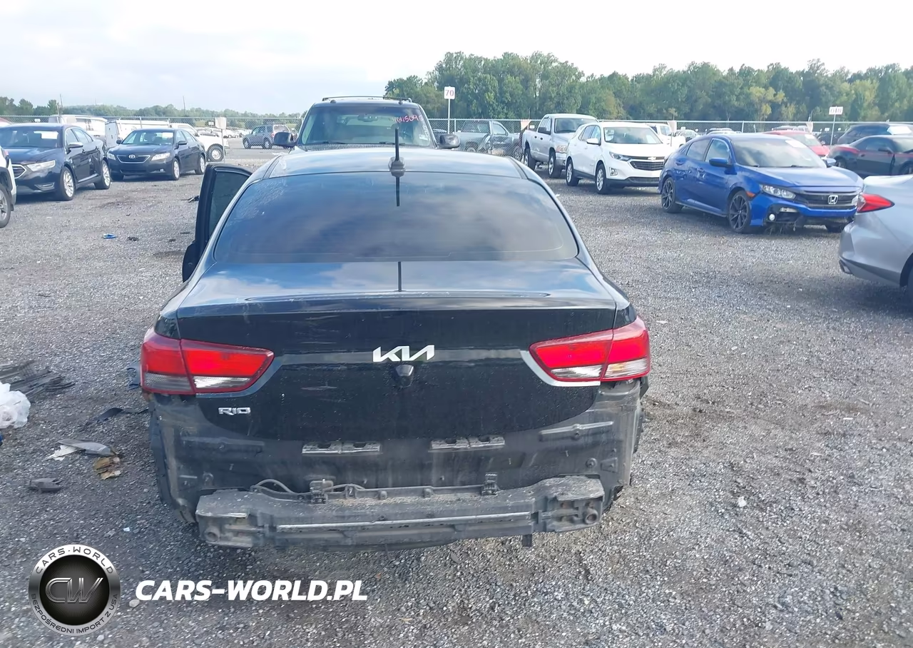 2022 Kia Rio Lx VIN:3KPA24AD3NE437125 - 15