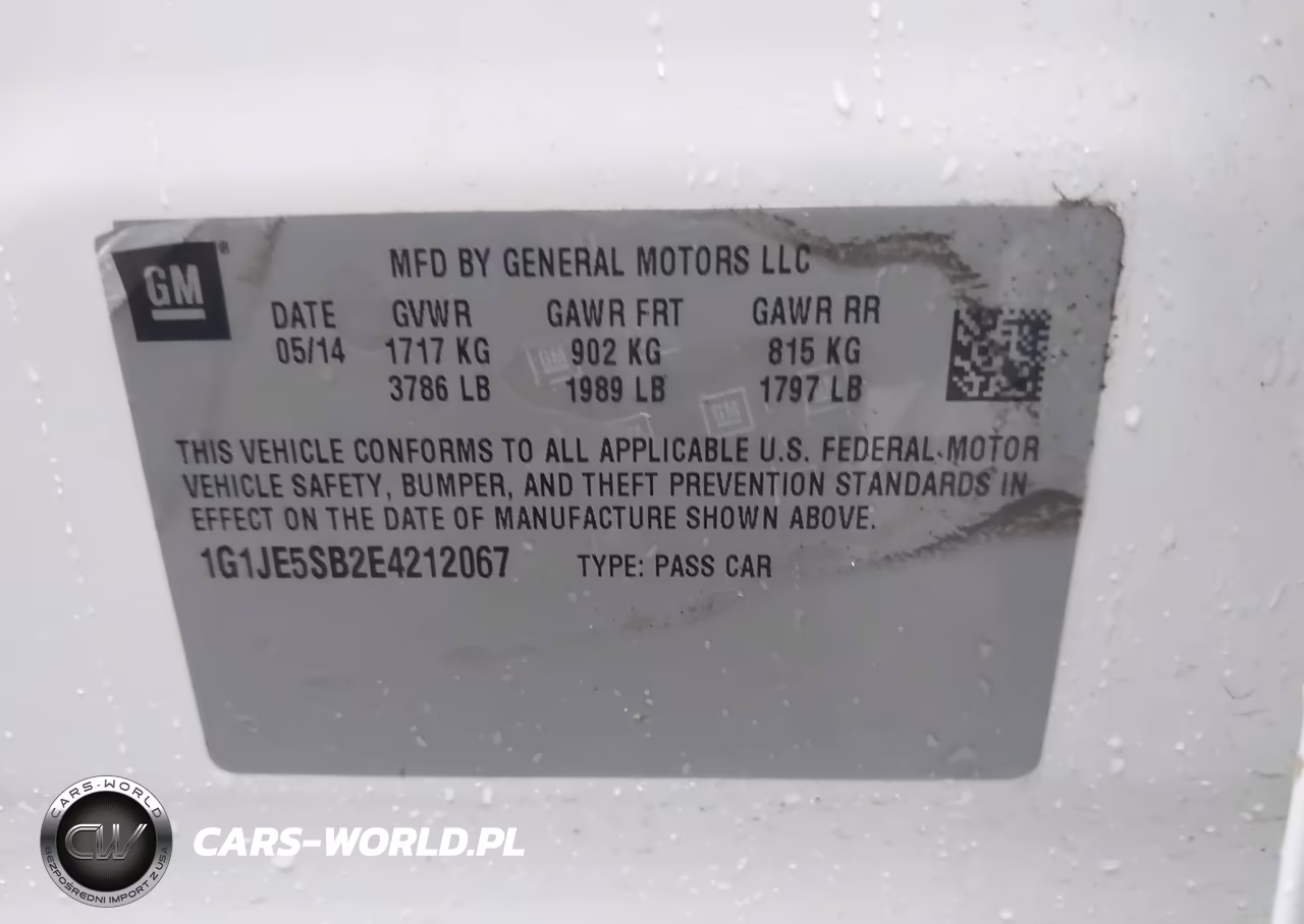 2014 Chevrolet Sonic Ltz Auto VIN:1G1JE5SB2E4212067 - 9