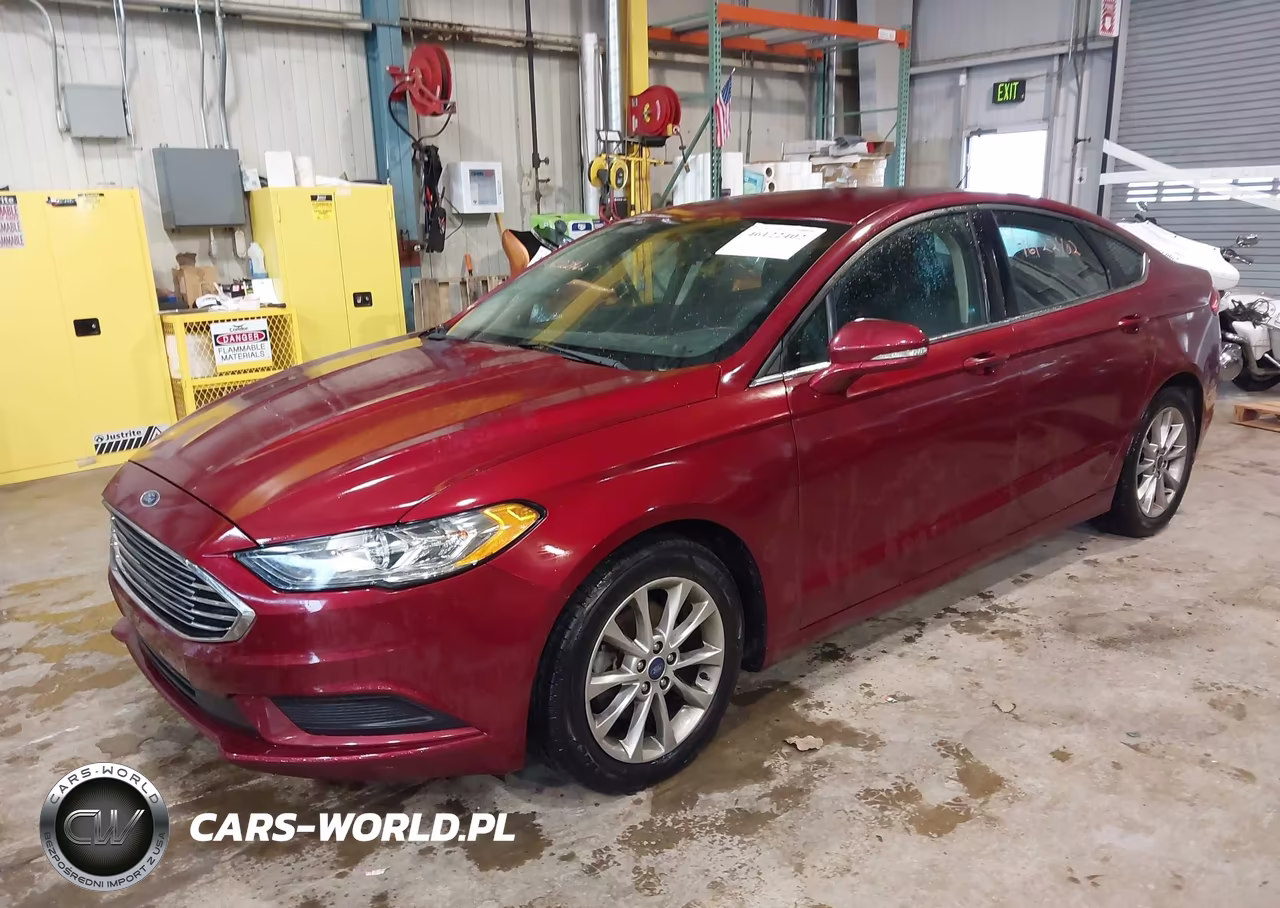 2017 Ford Fusion Se VIN:3FA6P0HD7HR156602 - 2