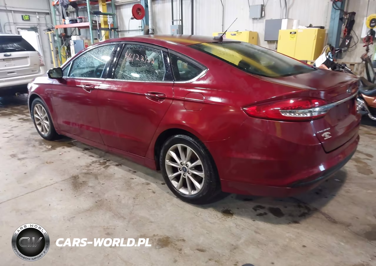 2017 Ford Fusion Se VIN:3FA6P0HD7HR156602 - 3