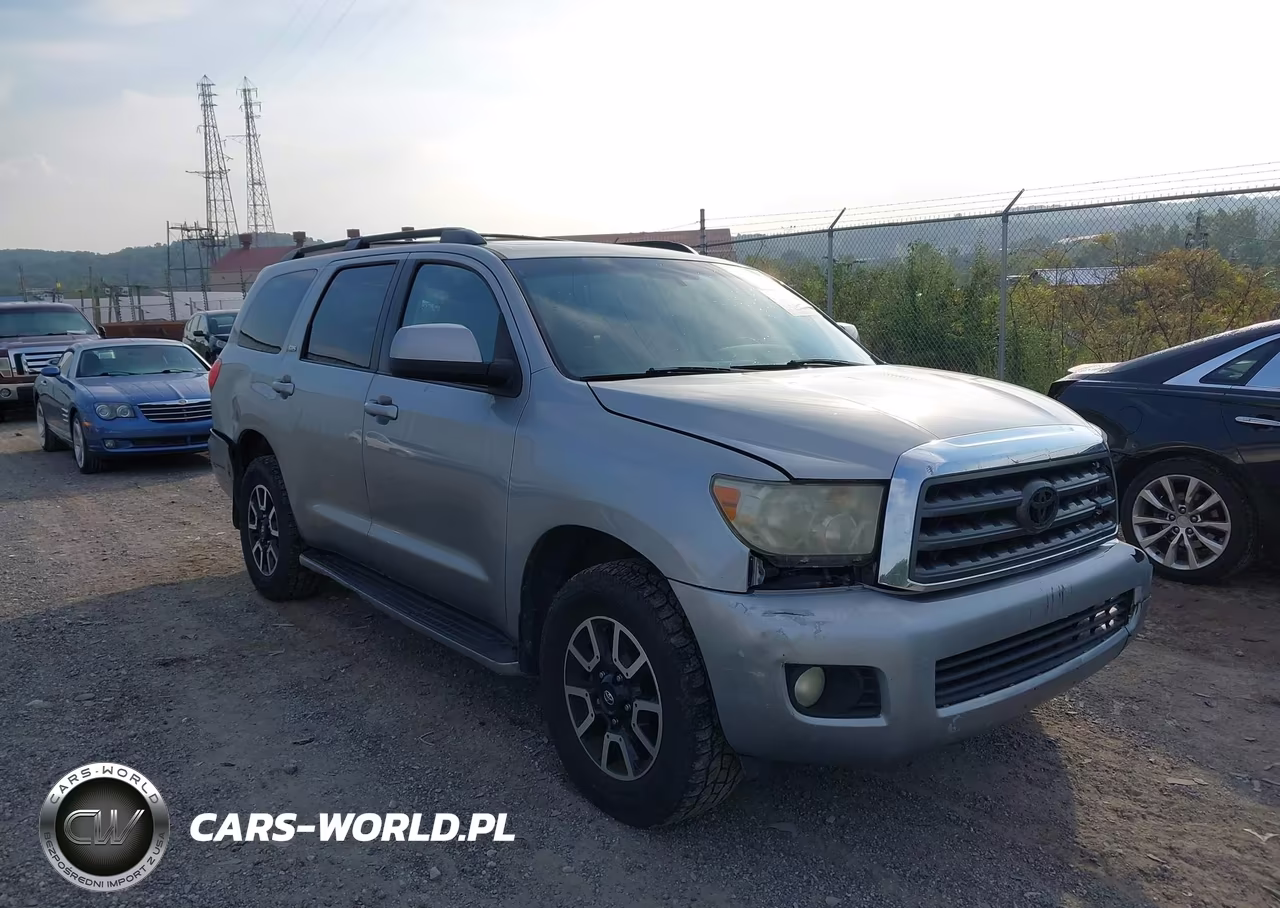 2008 Toyota Sequoia Sr5 5.7L V8 VIN:5TDBY64A98S001258 - 1