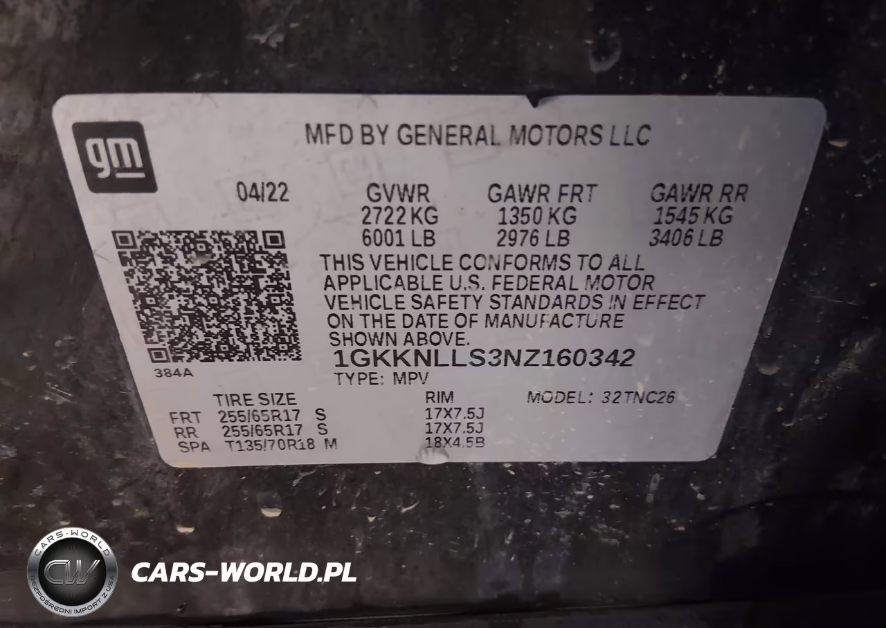 2022 GMC Acadia Awd At4 VIN:1GKKNLLS3NZ160342 - 9
