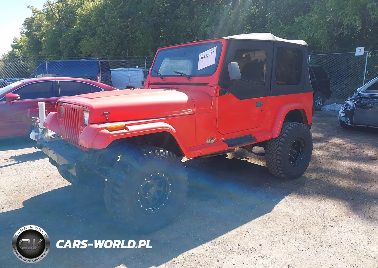1992 Jeep Wrangler - Yj Islander VIN:2J4FY39S3NJ536259 - 2