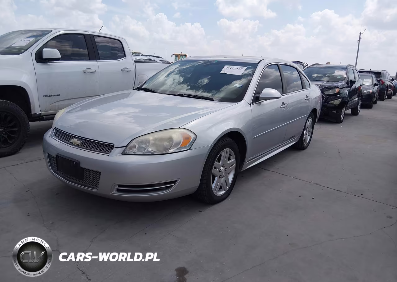 2013 Chevrolet Impala Lt VIN:2G1WG5E35D1126735 - 2