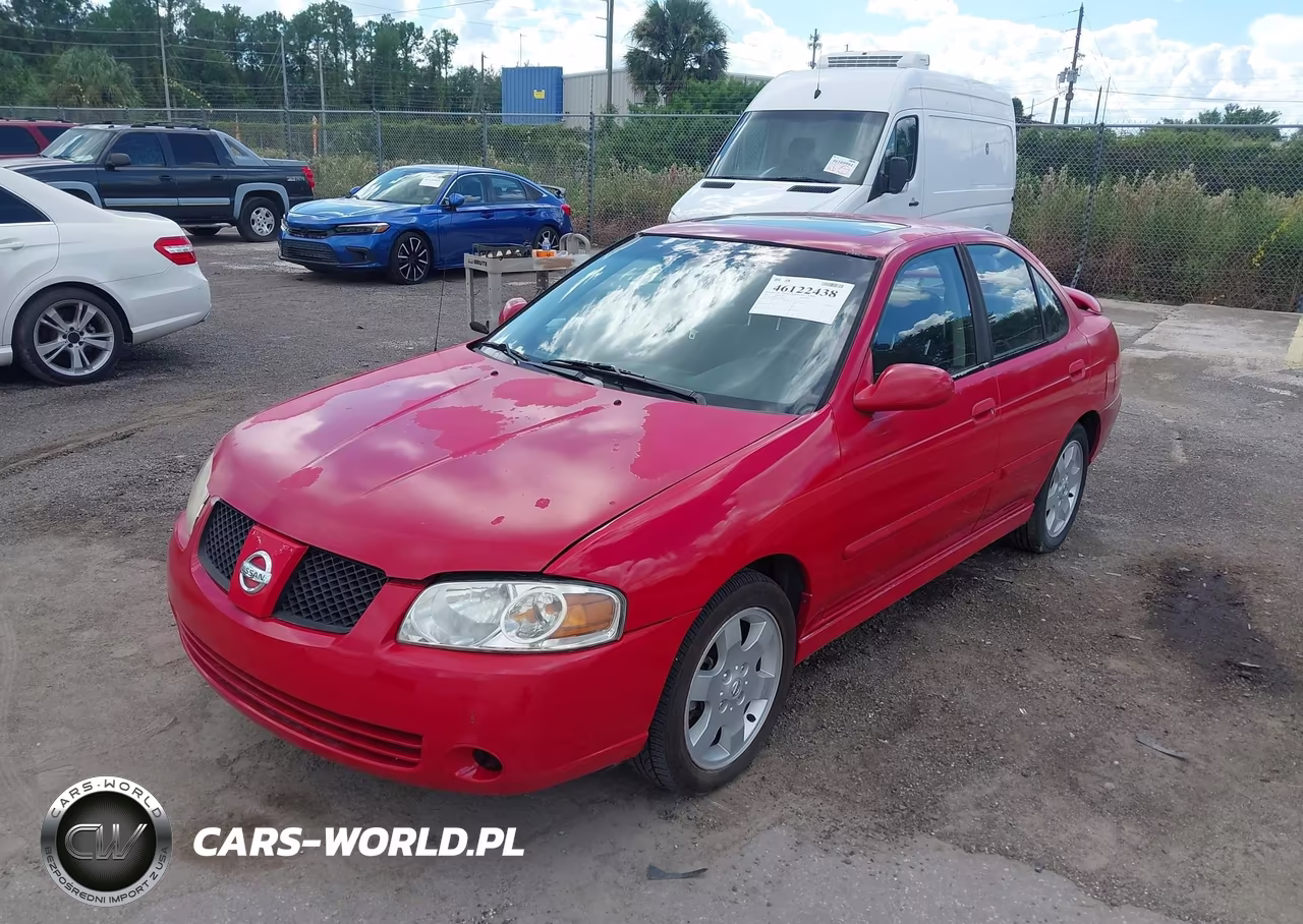 2005 Nissan Sentra Se-R VIN:3N1AB51D55L537800 - 2