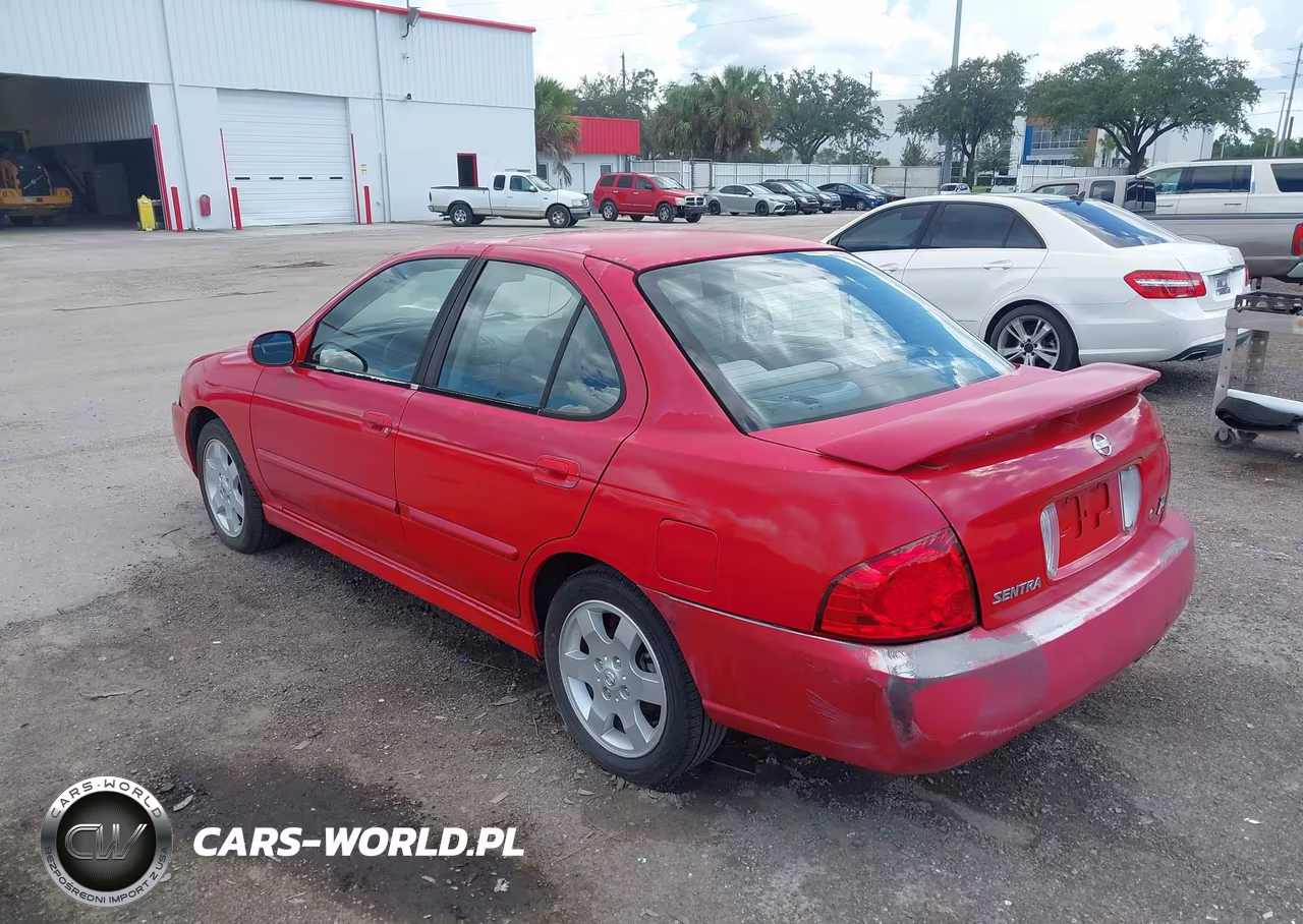 2005 Nissan Sentra Se-R VIN:3N1AB51D55L537800 - 3