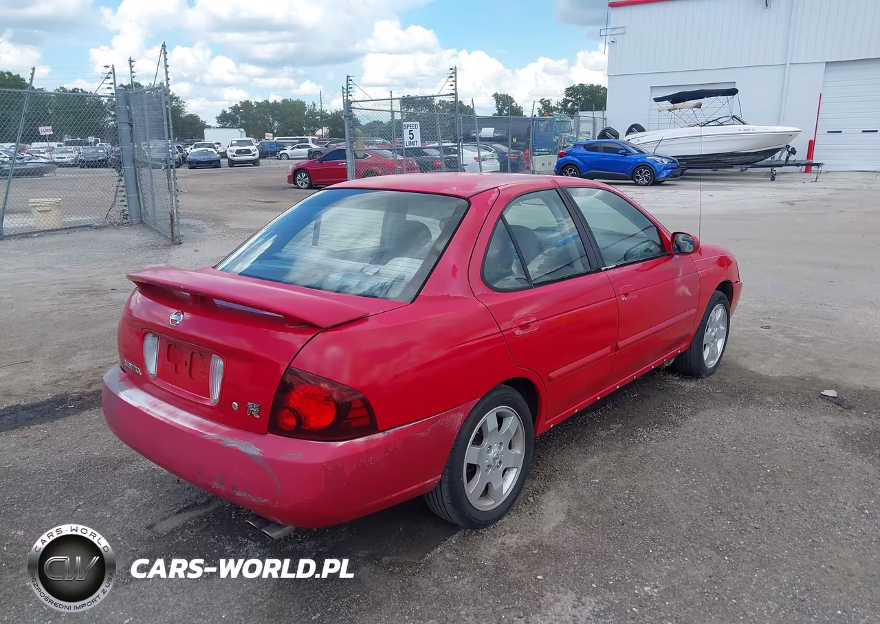 2005 Nissan Sentra Se-R VIN:3N1AB51D55L537800 - 4