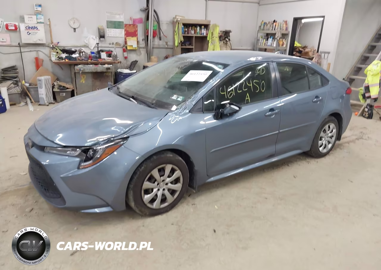 2021 Toyota Corolla Le VIN:JTDEPMAE4MJ181980 - 2