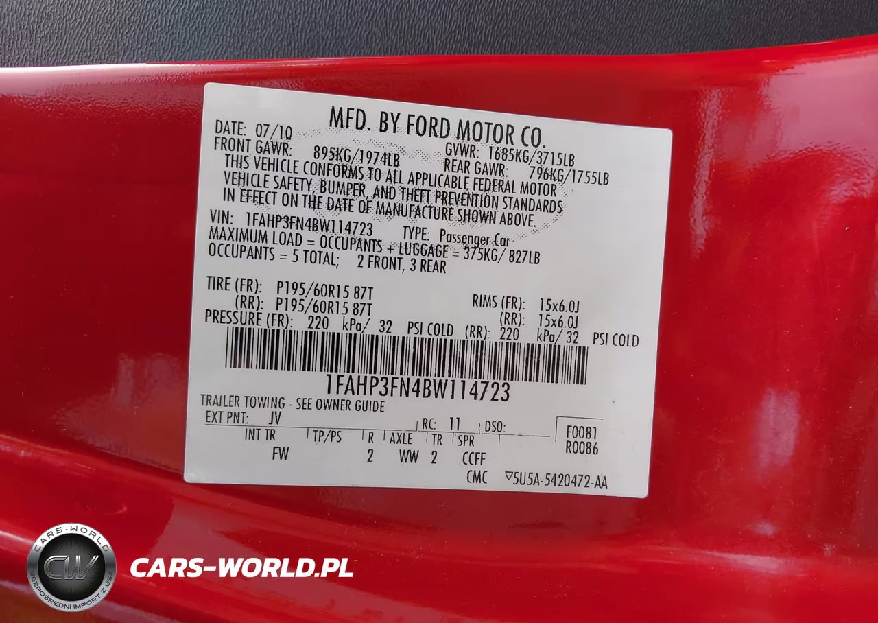 2011 Ford Focus Se VIN:1FAHP3FN4BW114723 - 9