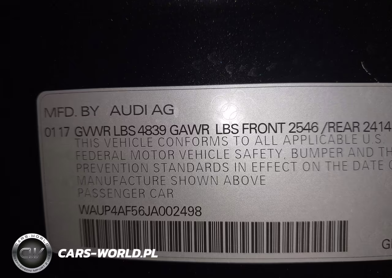 2018 Audi S5 Premium Plus VIN:WAUP4AF56JA002498 - 9