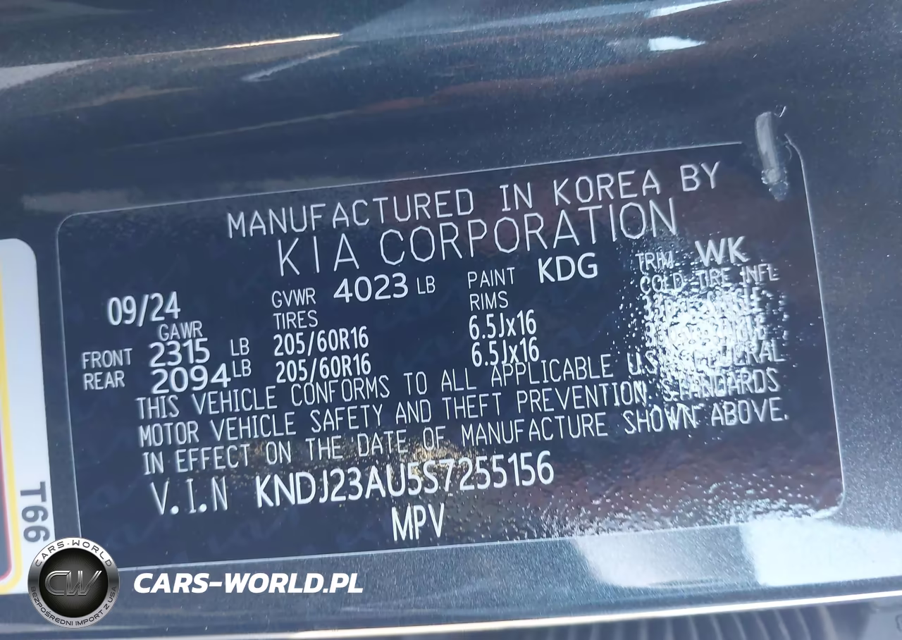 2025 Kia Soul Lx VIN:KNDJ23AU5S7255156 - 9