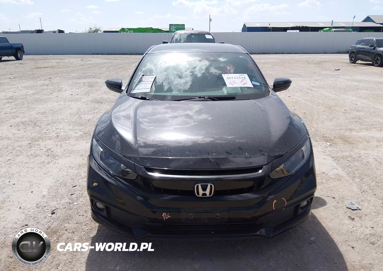 2020 Honda Civic Sport VIN:2HGFC2F89LH600737 - 12
