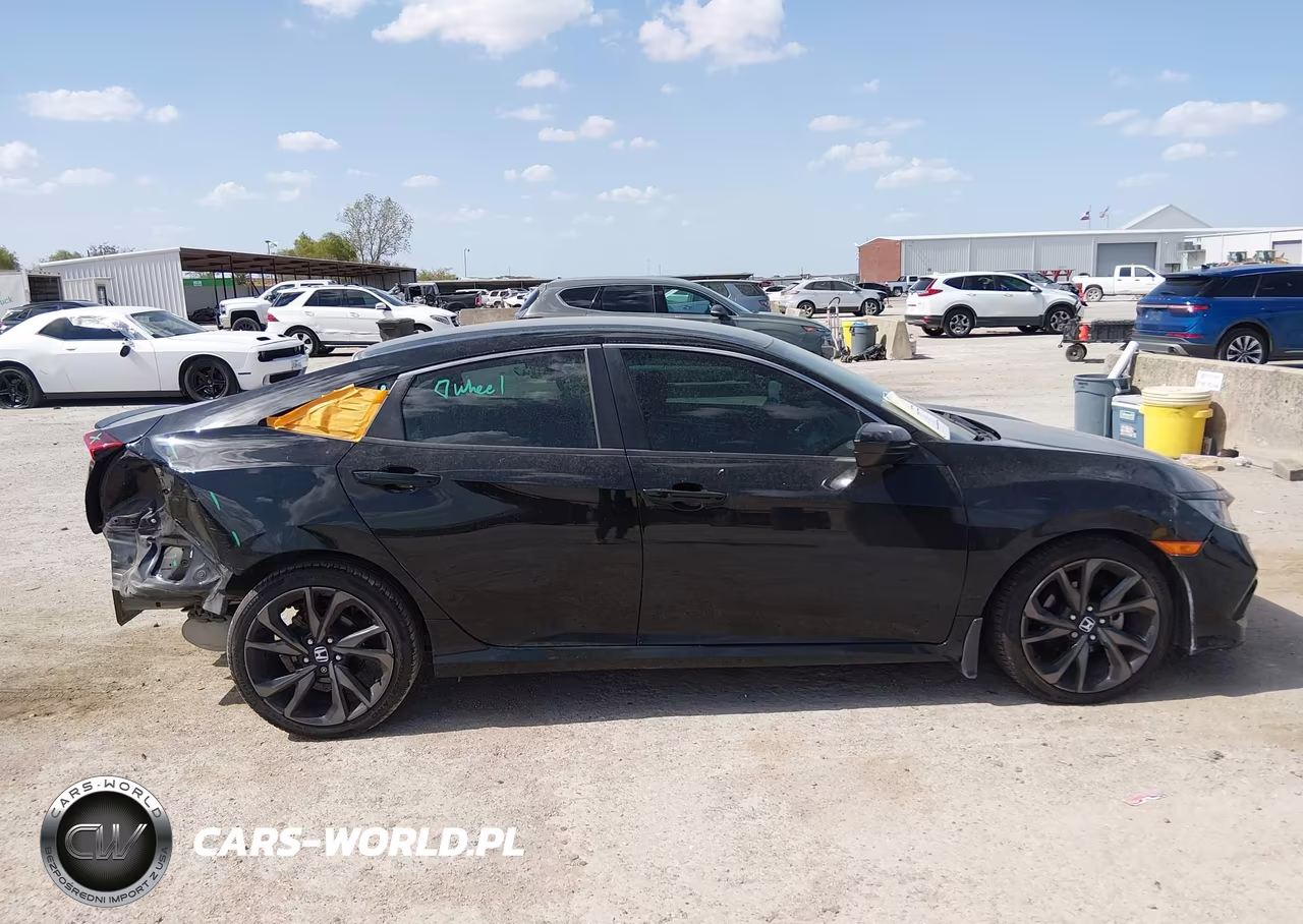 2020 Honda Civic Sport VIN:2HGFC2F89LH600737 - 13