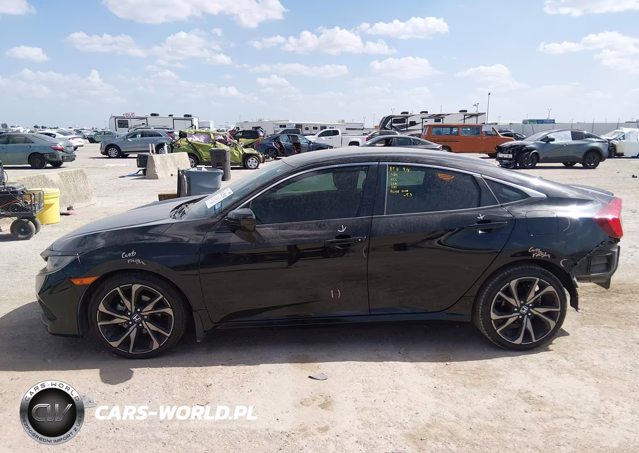 2020 Honda Civic Sport VIN:2HGFC2F89LH600737 - 14