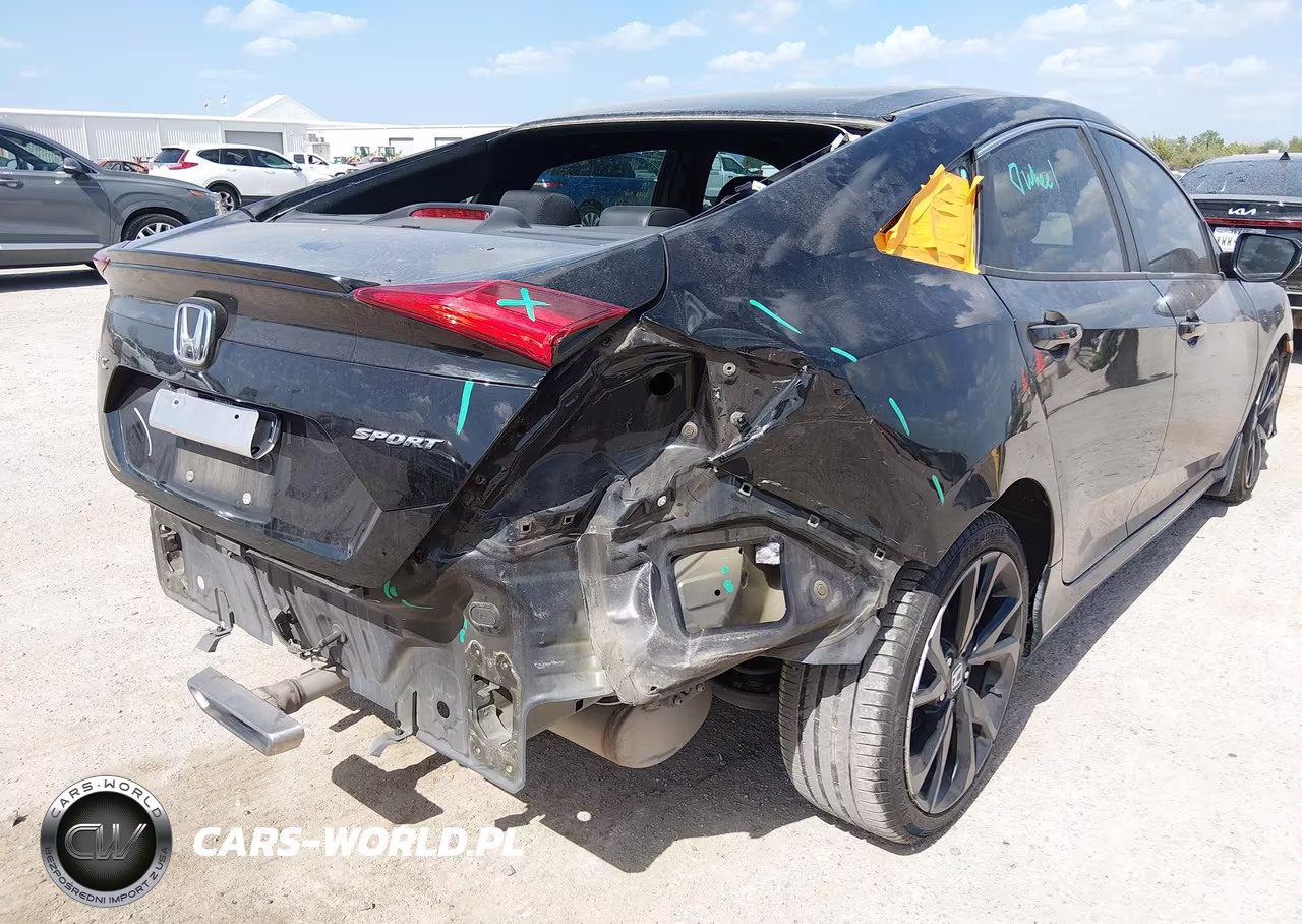 2020 Honda Civic Sport VIN:2HGFC2F89LH600737 - 17