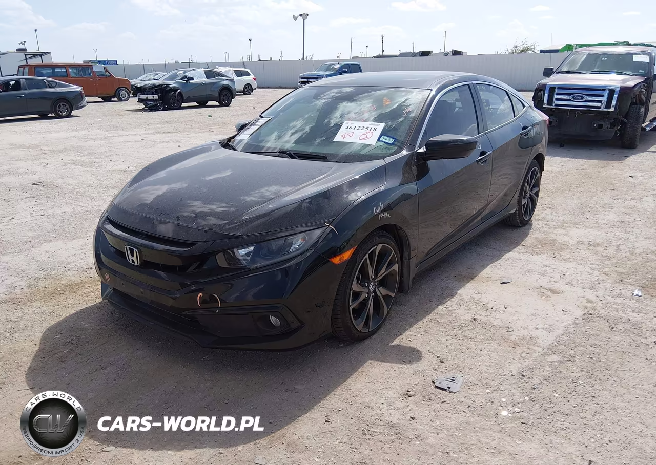 2020 Honda Civic Sport VIN:2HGFC2F89LH600737 - 2