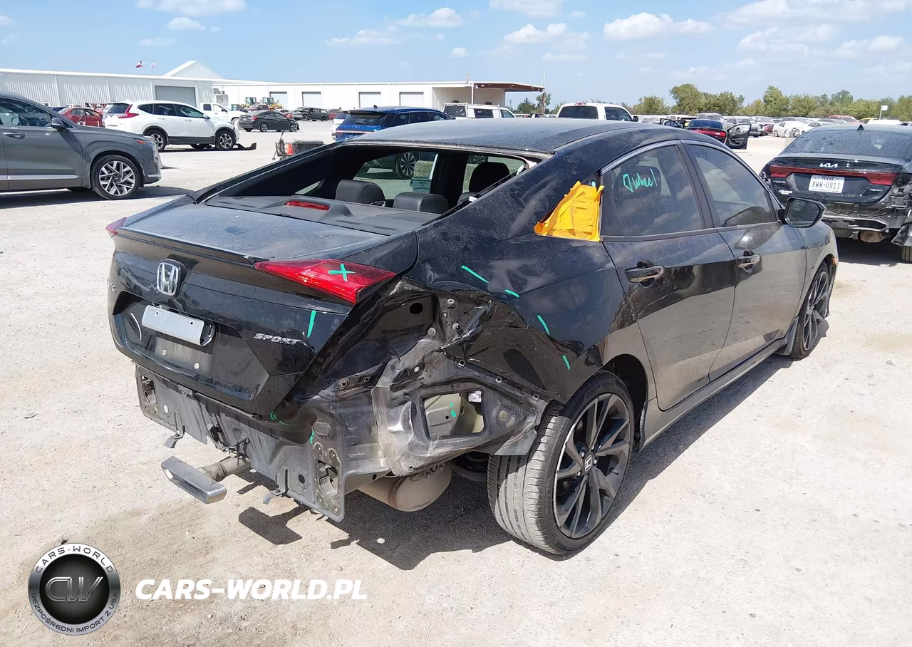 2020 Honda Civic Sport VIN:2HGFC2F89LH600737 - 4
